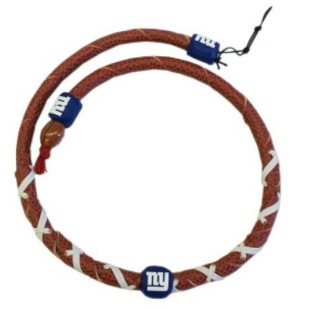 CISCO INDEPENDENT New York Giants Spiral Football Necklace 4421402560